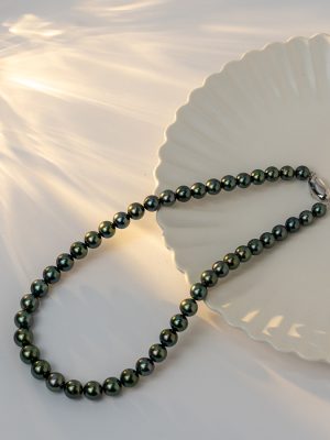 黑蝶珍珠<br>极光孔雀绿<br>8.0-10.4mm