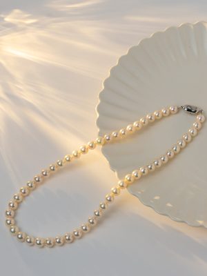 阿古屋珍珠<br>极光玫瑰<br>7.5-8.0mm