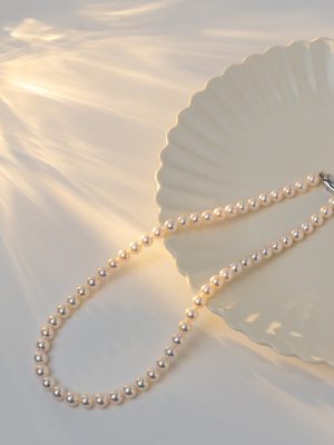 阿古屋珍珠<br>极光高级玫瑰<br>7.0-7.5mm